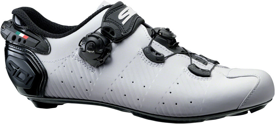 SIDI Wire 2S Road Shoes - Men's White/Black 45