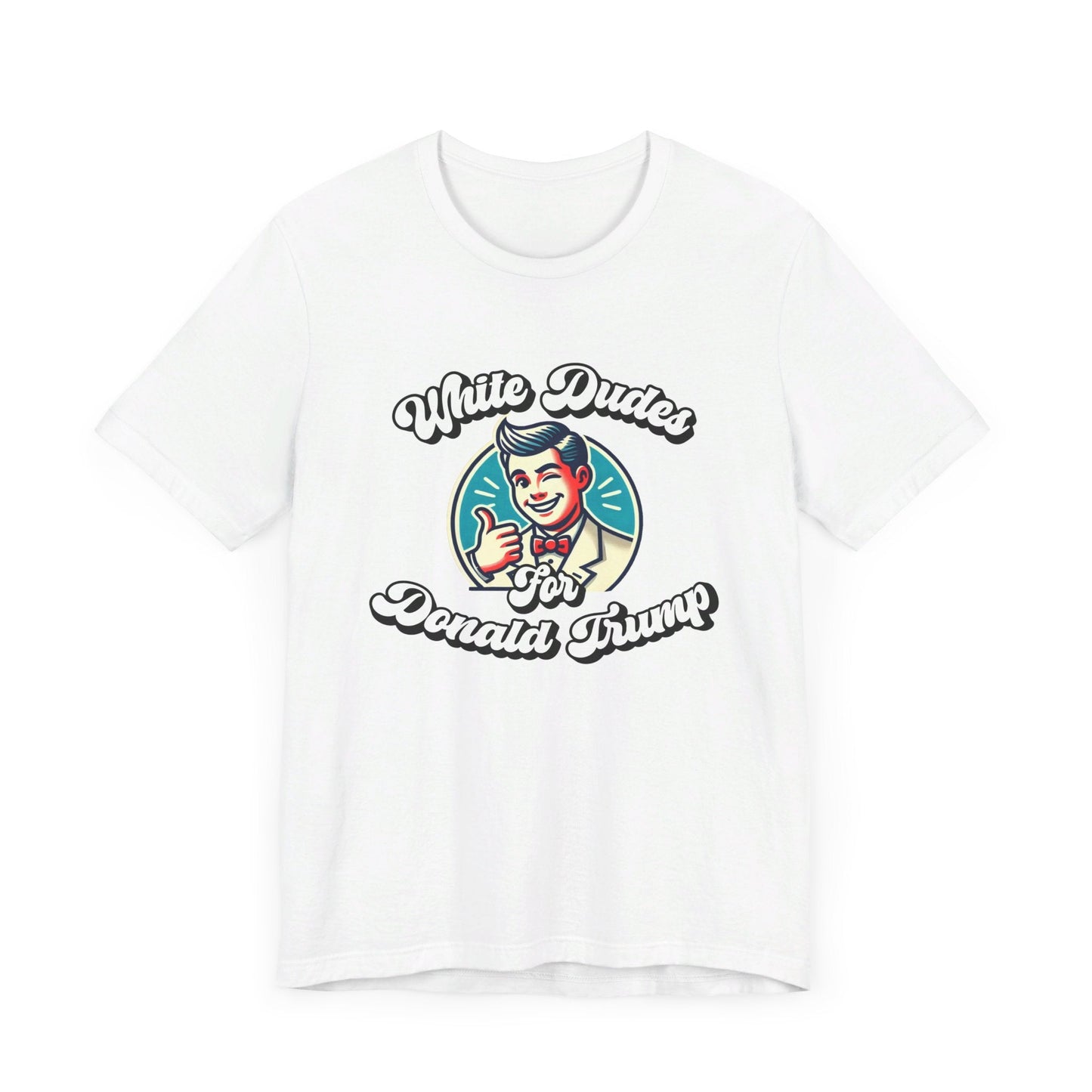 Walton & Johnson: White Dudes For Donald Trump T-Shirt - 4LibertyShop.com