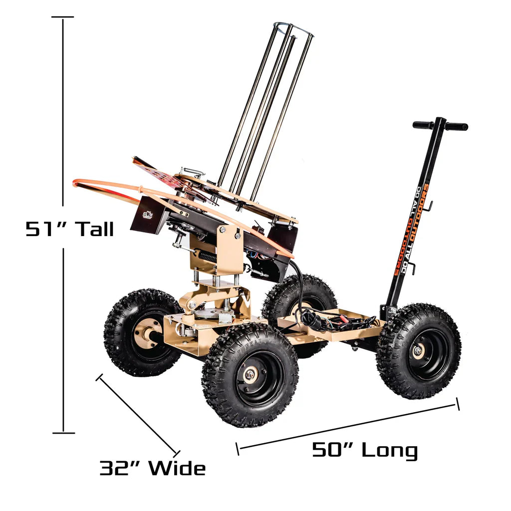 The Wheelhouse Auto Clay Pigeon Thrower by Do All Outdoors