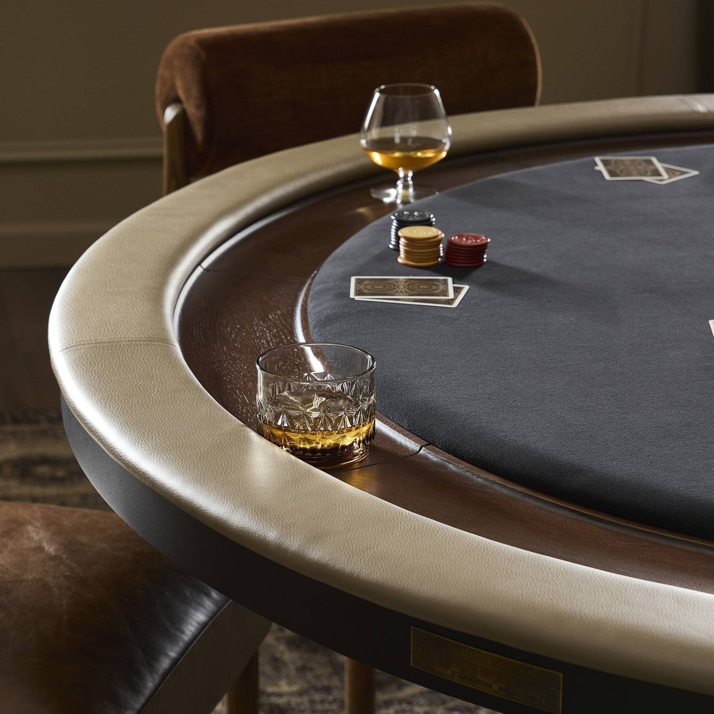 Four Hands District Eight Poker Table