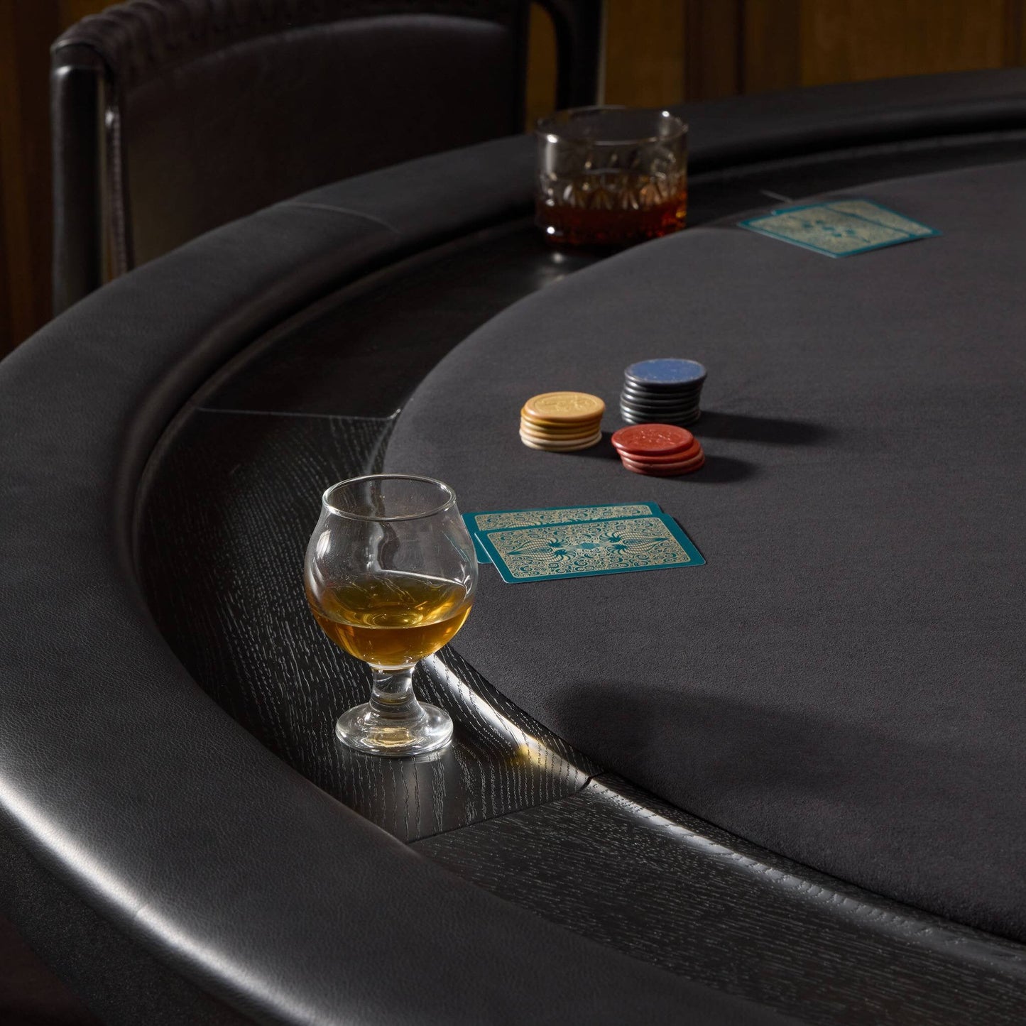 Four Hands District Eight Poker Table