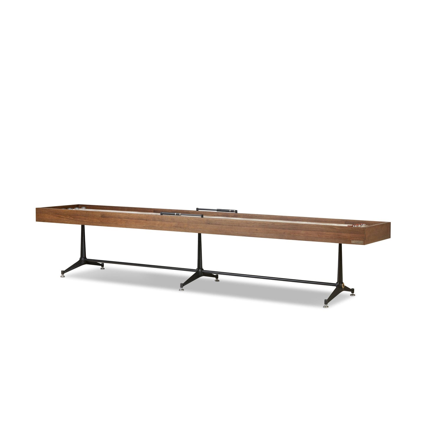 Four Hands District Eight Oak Shuffleboard Table