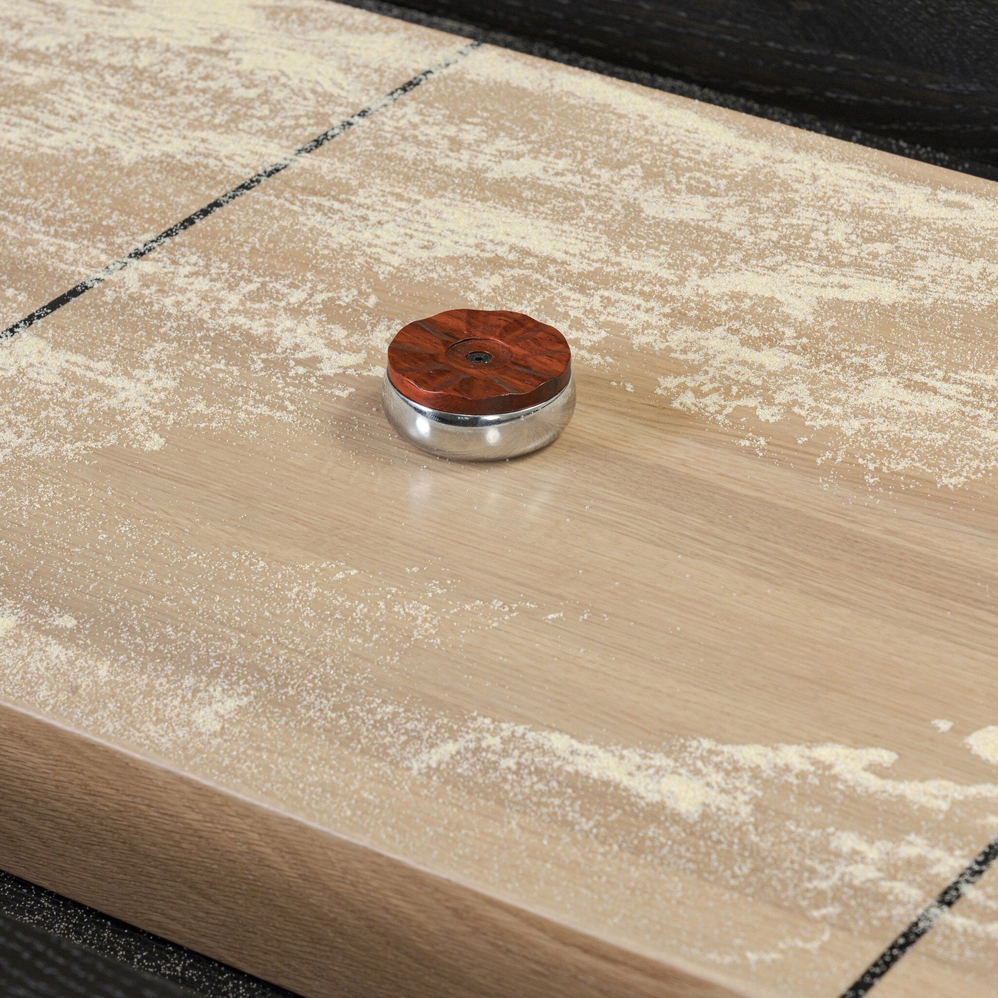 Four Hands District Eight Oak Shuffleboard Table