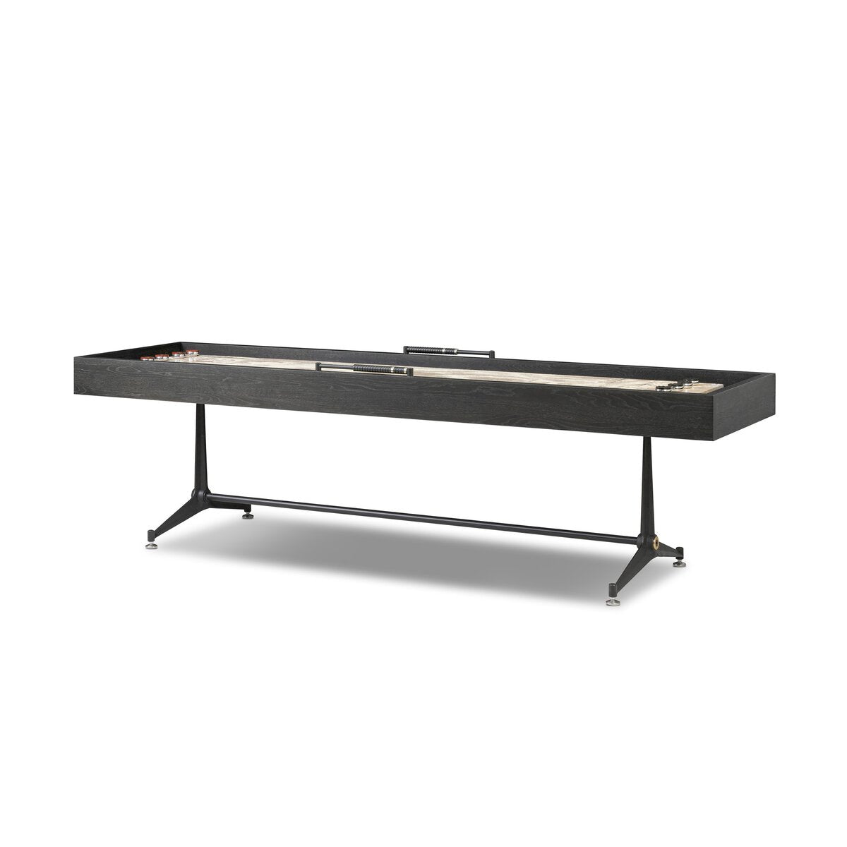 Four Hands District Eight Oak Shuffleboard Table