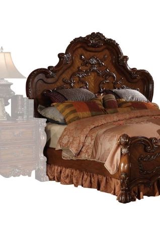 Dresden Queen Bed - Cherry Oak
