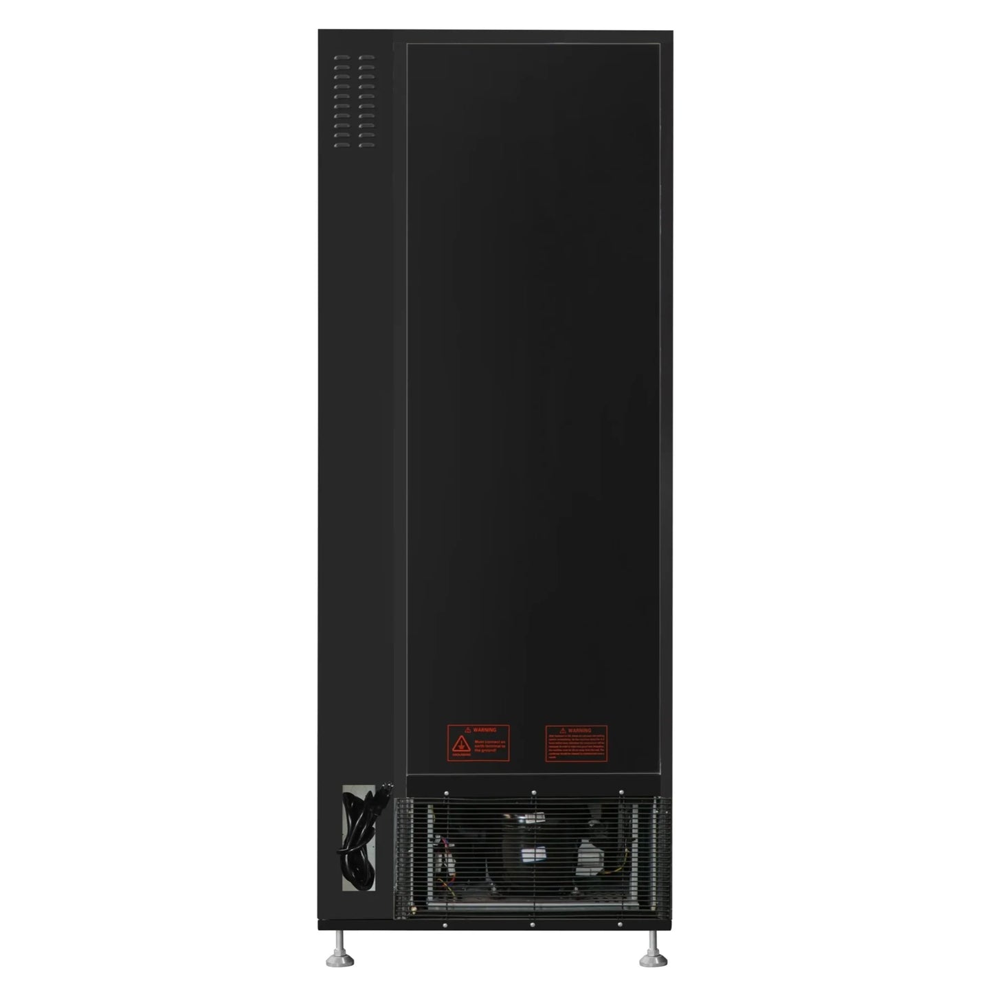 Kool More Refrigerated Snack and Drink Vending Machine with 36 Slots in Black