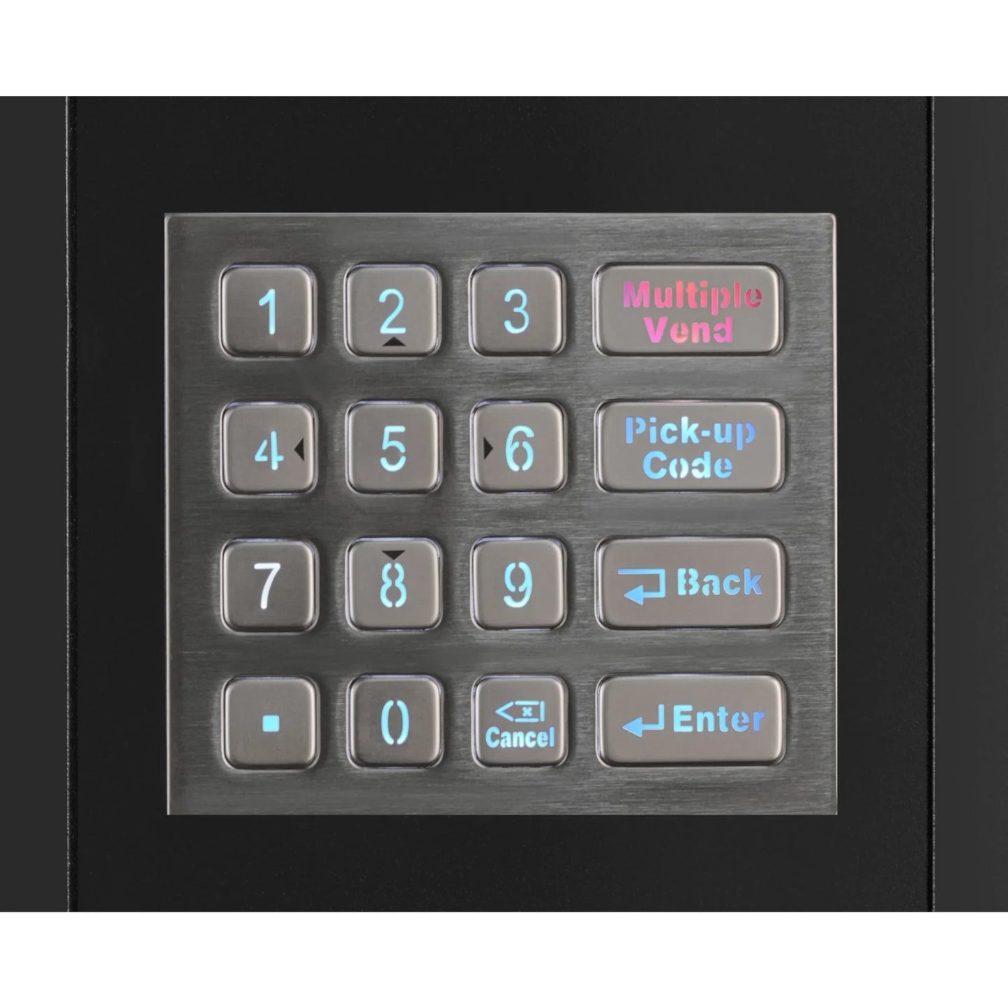 Kool More Refrigerated Snack and Drink Vending Machine with 60 Slots in Black