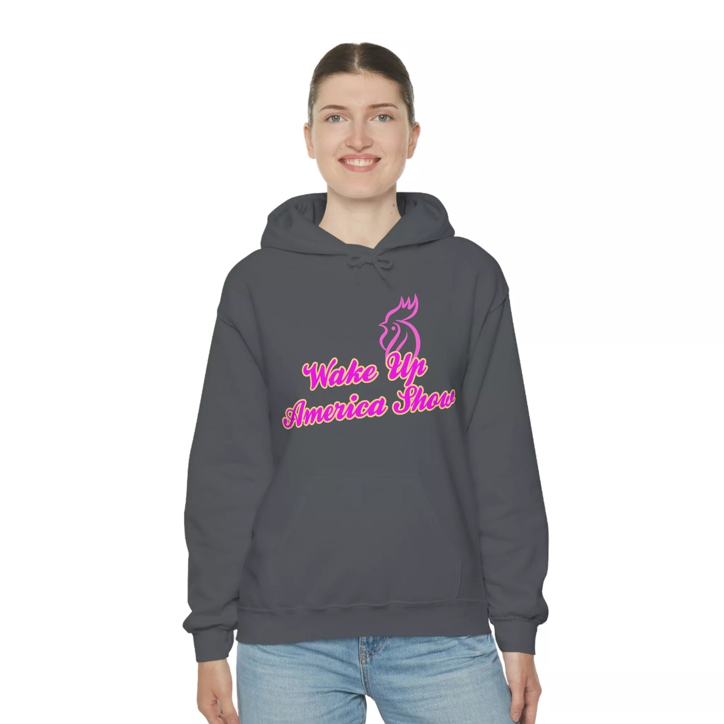 Wake Up America Show Unisex Heavy Blend™ Hooded Sweatshirt