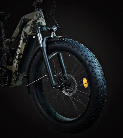 Bee Defender Super Frame Full Suspension Mountain Electric Bike