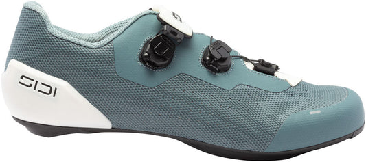 SIDI Genius X WYVE Road Shoes - Men's Frost Gray/Ice White 45