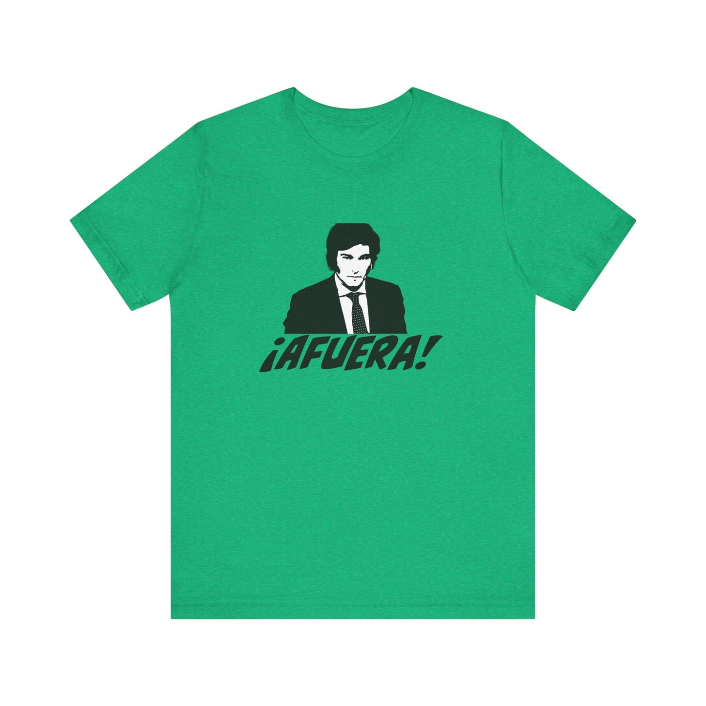 Walton & Johnson: Afuera! Javier Milei Unisex Jersey Tee - 4LibertyShop.com