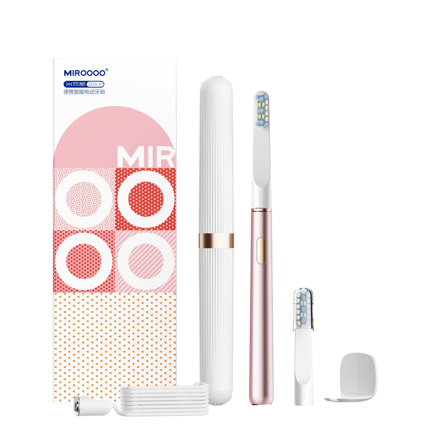 Soundwave electric toothbrush intelligent vibration magnetic charging electric toothbrush