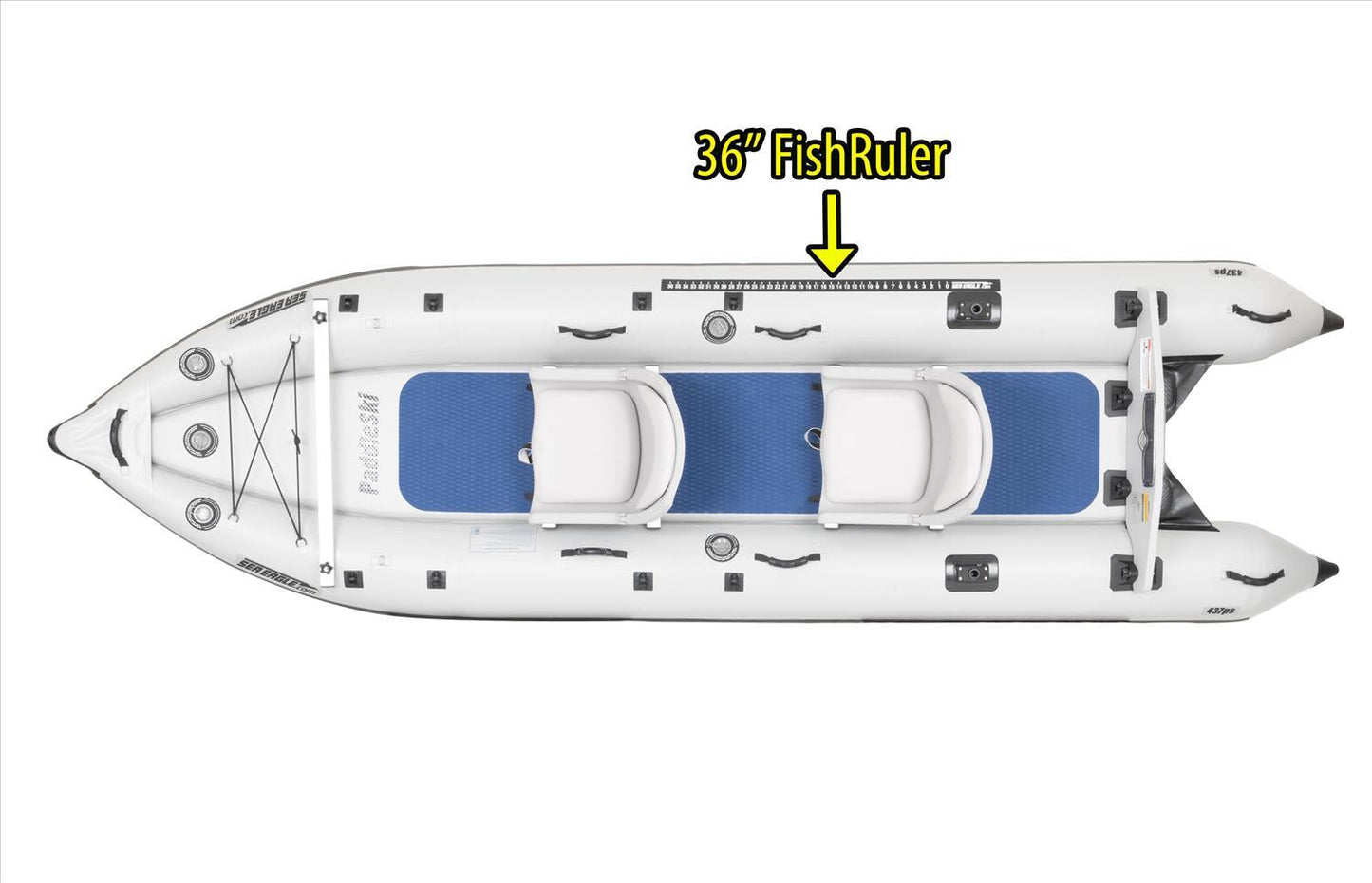 Sea Eagle 437ps Paddleski Inflatable Catamaran Boat