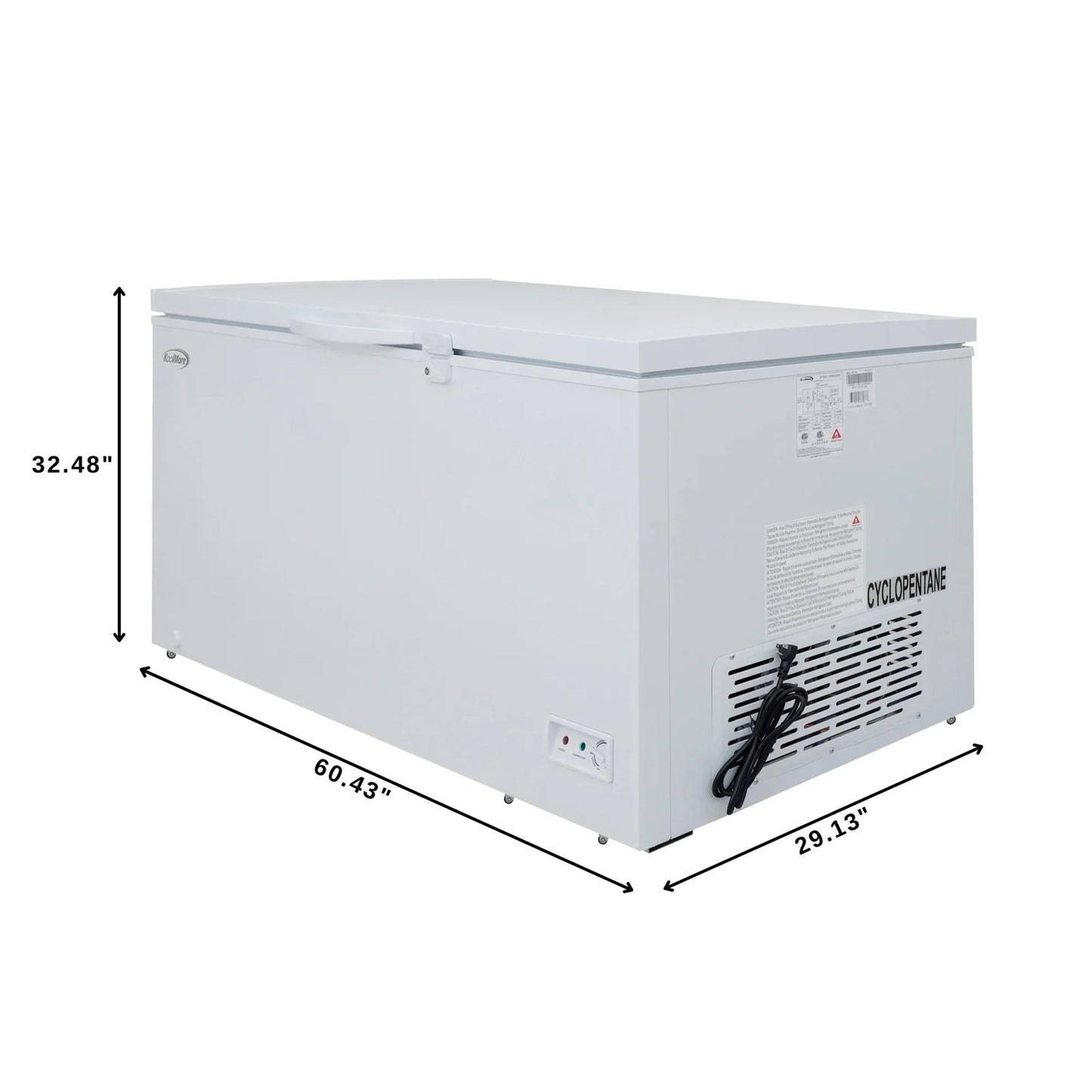 Kool More Commercial Chest Freezer
