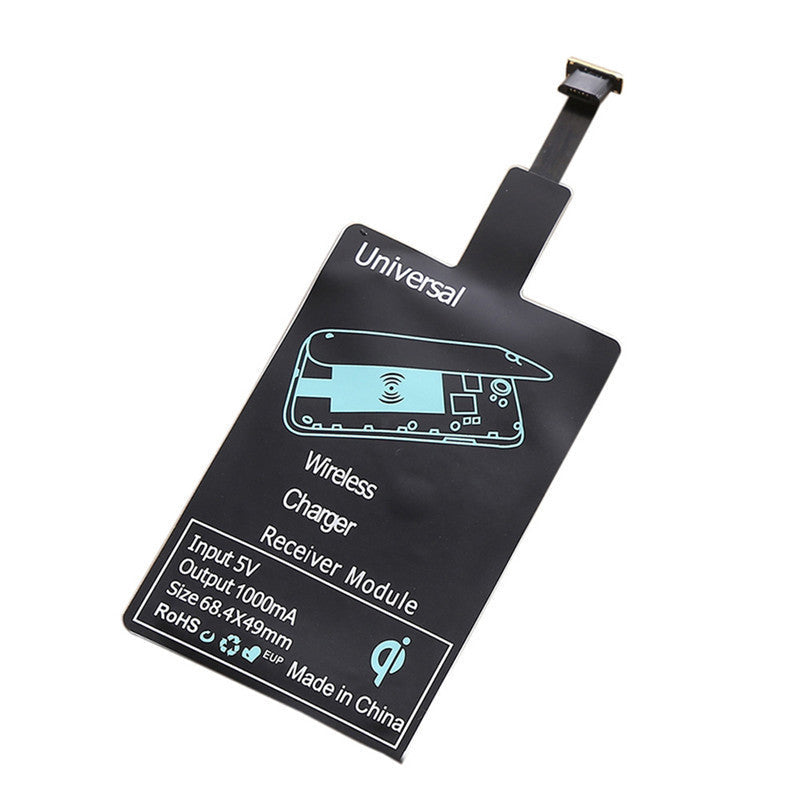 Qi Wireless Charger Receiver Module for iPhone Smart Charging Adapter Receptor for Android Wireless Charger Transmitter