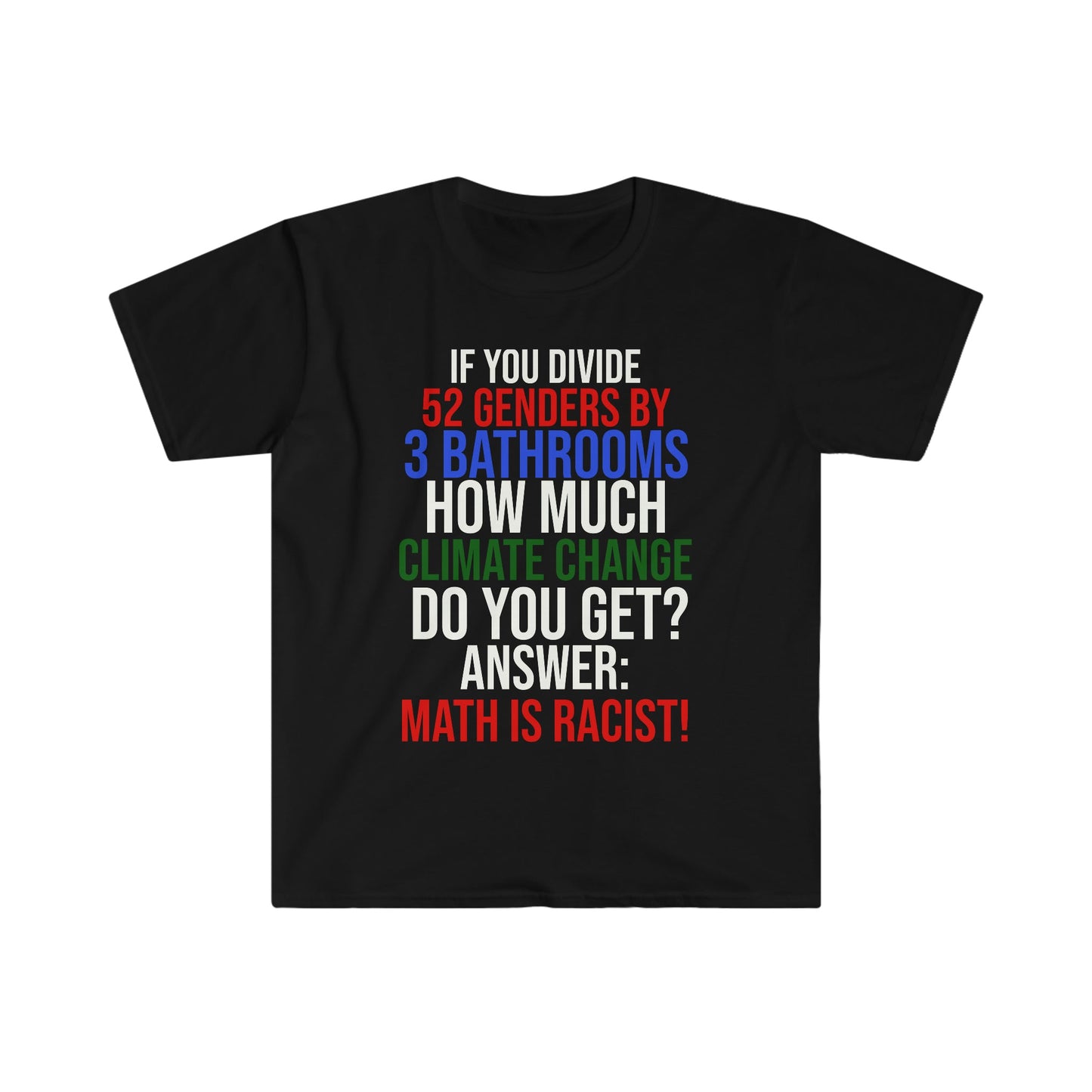 Math is Racist T-Shirt