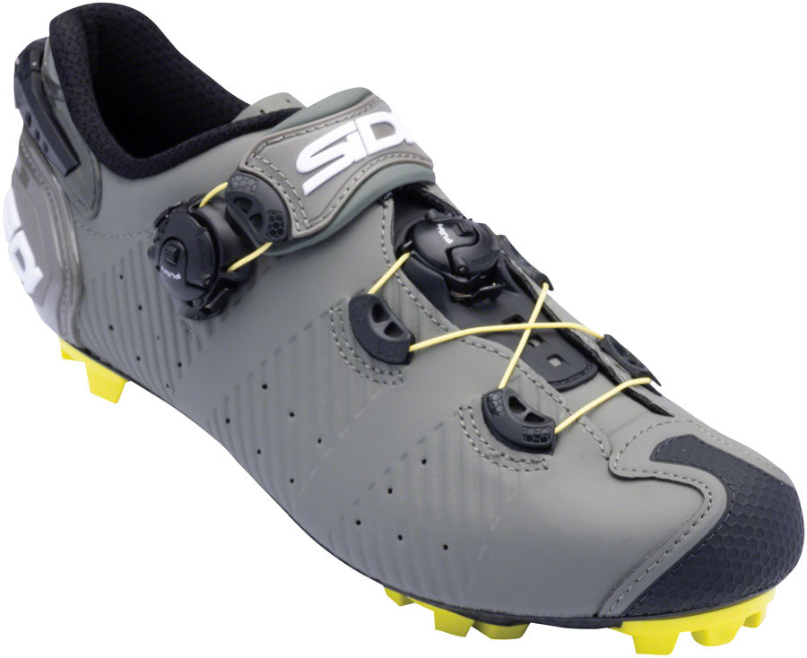 SIDI Drako 2S SRS Mountain Clipless Shoes - Men's Military Yellow 44