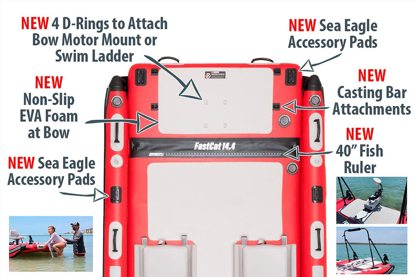 Sea Eagle FastCat14.4 Catamaran
