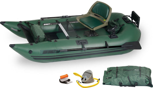 Sea Eagle 285 Inflatable Frameless Pontoon Boat Pro Package