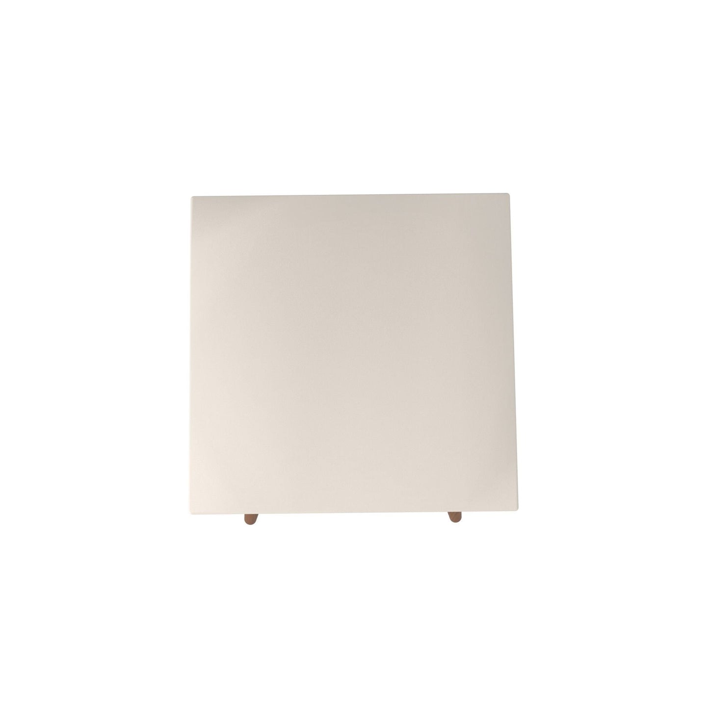 Utopia - Square End Table - Off White