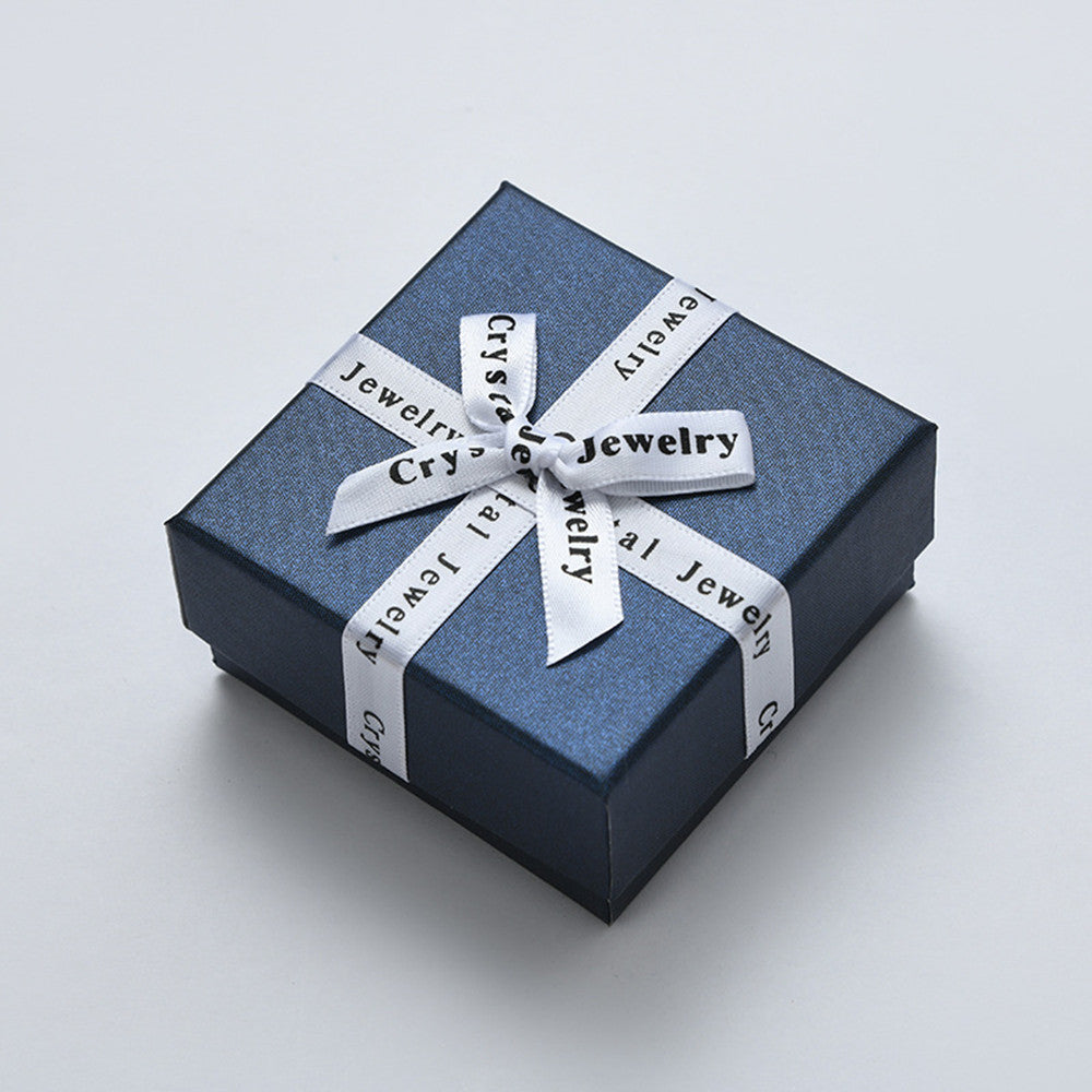 Bow Necklace Earrings Packaging Gift Box