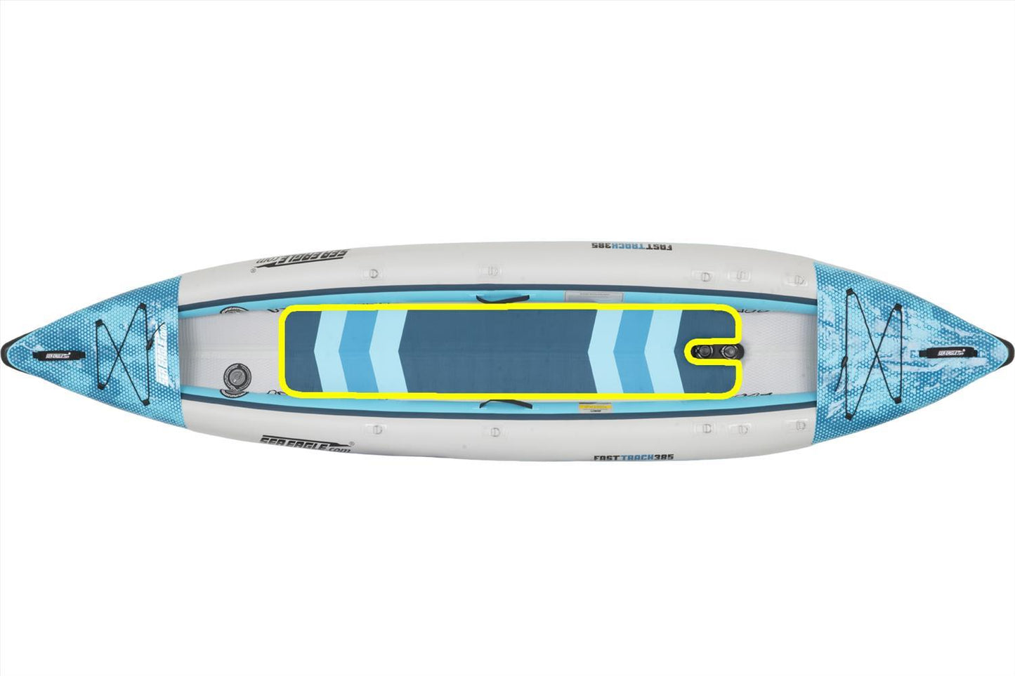 Sea Eagle PRO 385FT V-Bottom Inflatable Kayak Kit