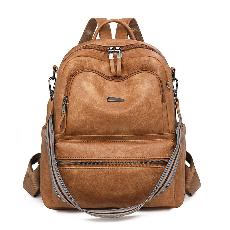 Lightweight Girls' Travel Backpack Large Capacity Retro
