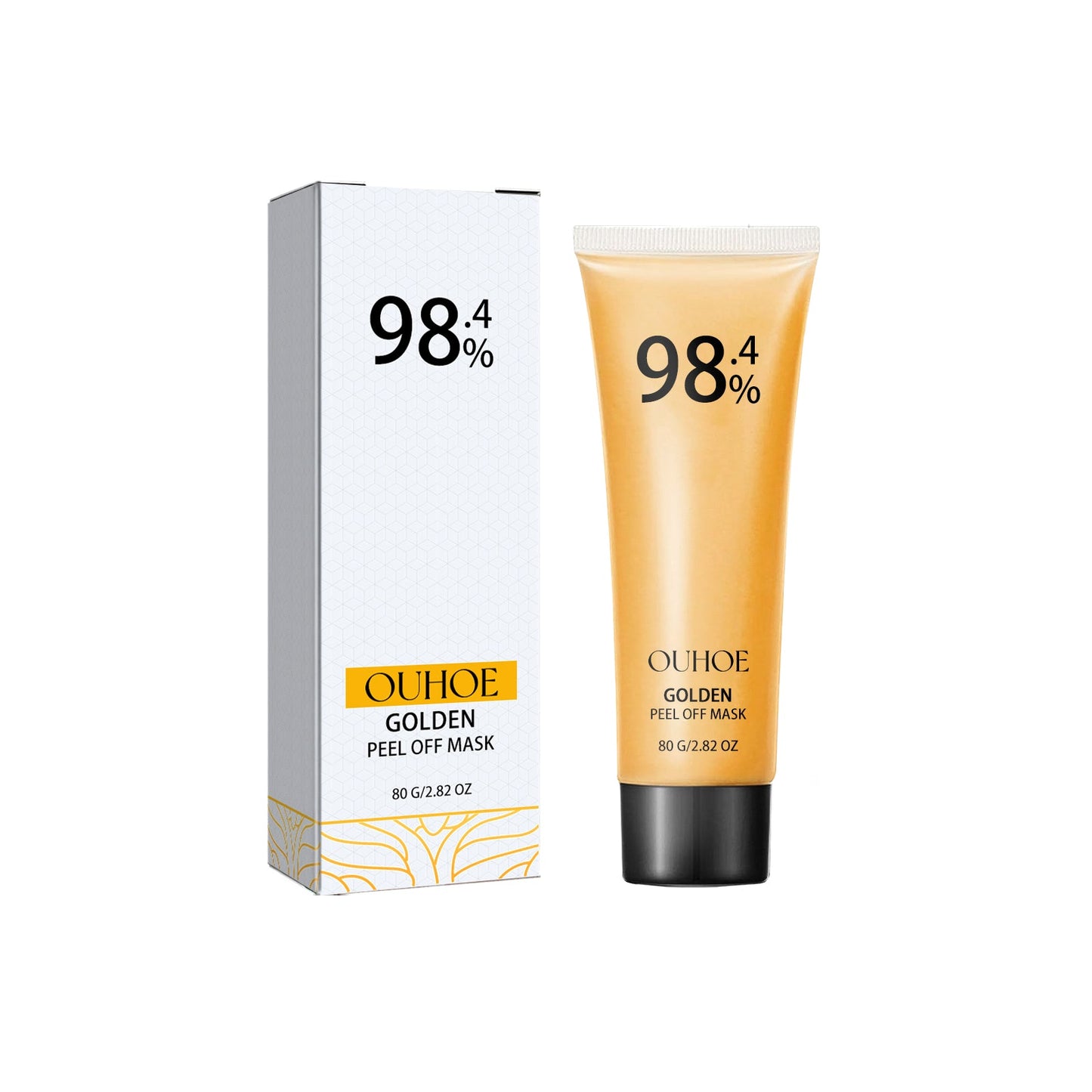 24k Gold Peel Mask Deeply Cleanses The Skin Of Blackheads, Pimples, Delicate Pores And Tighteners Skin Care
