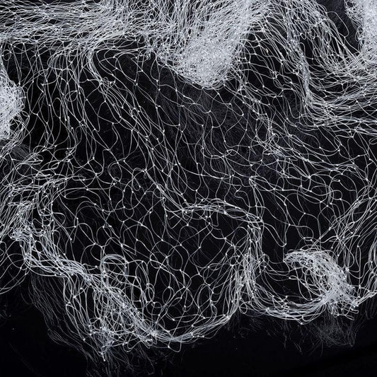 LEO  Night Luminous Beads Copper Spring Shoal Fishing Net with Ball  Freshwater