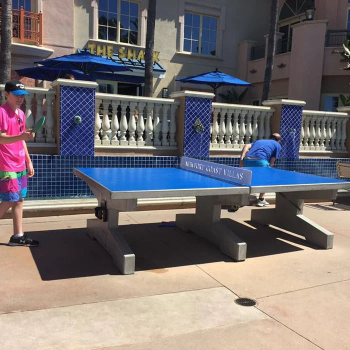 Stone Age Uptown Outdoor Concrete Ping Pong Table