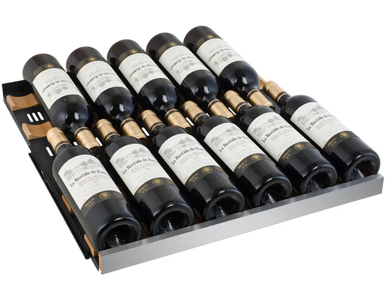 Allavino 47" Wide FlexCount II Tru-Vino Stainless Steel Side-by-Side Wine Refrigerator