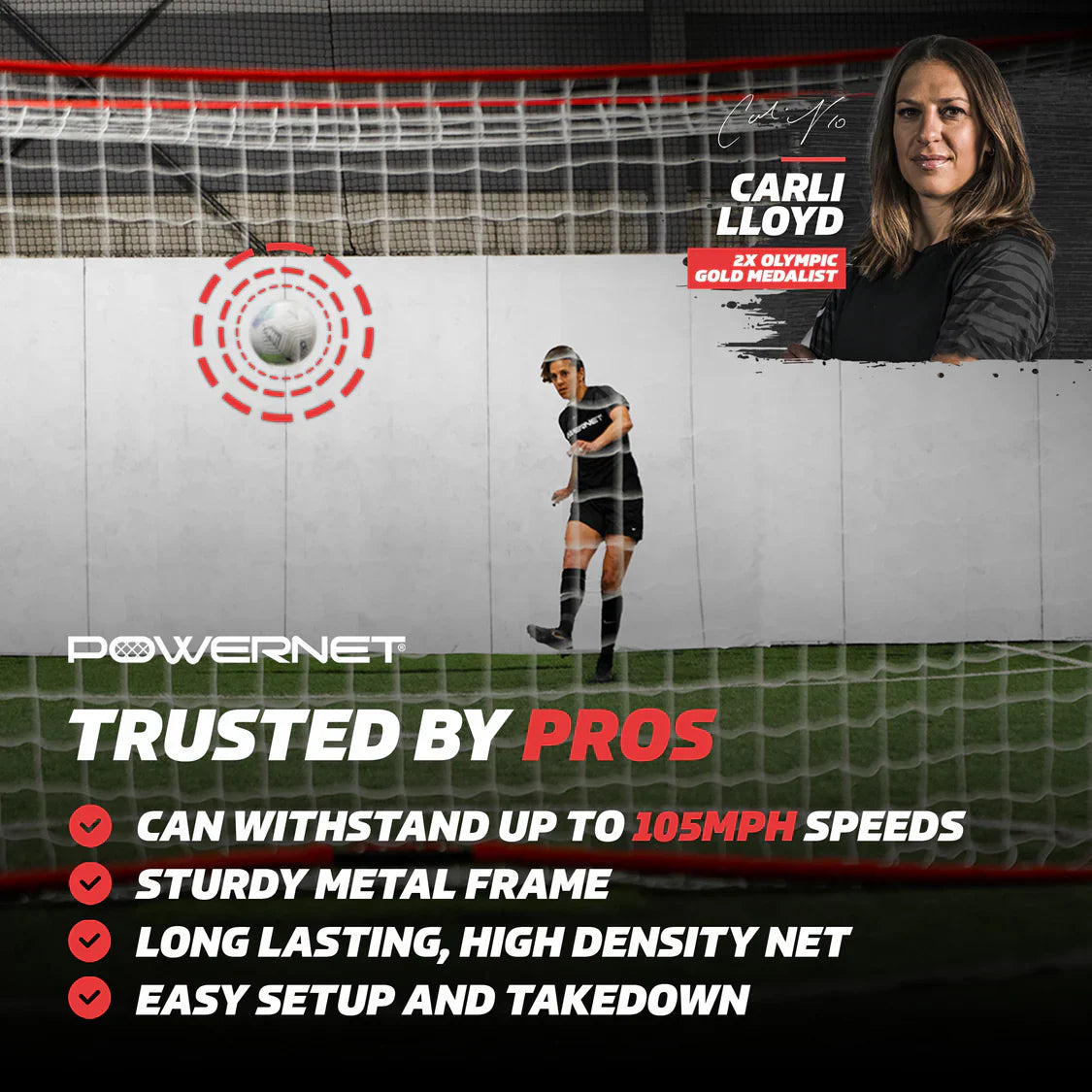 Powernet Portable 21x7 FT Soccer Goal