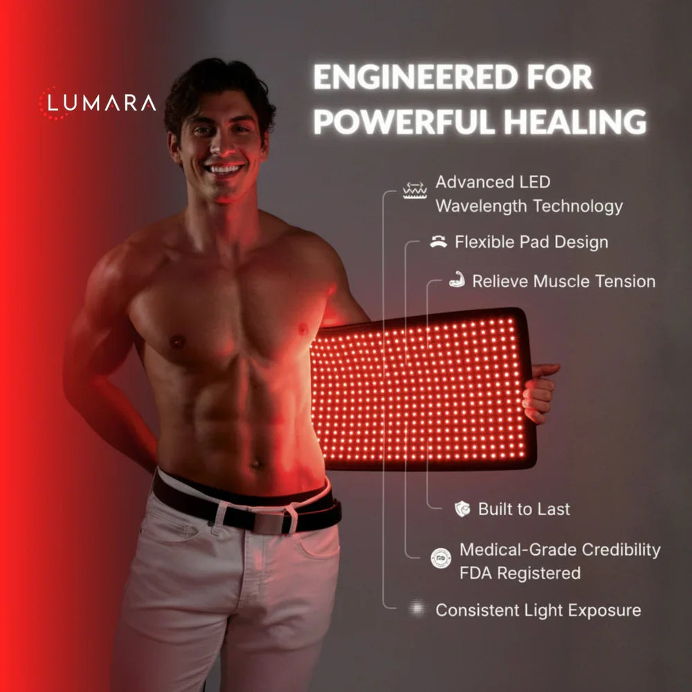 Lumara Red Light Therapy Pad