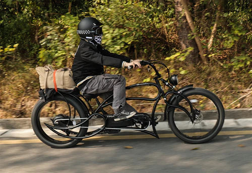 Tracer Beyond Pro 1000W 26" Classic Stretch Chopper EBike
