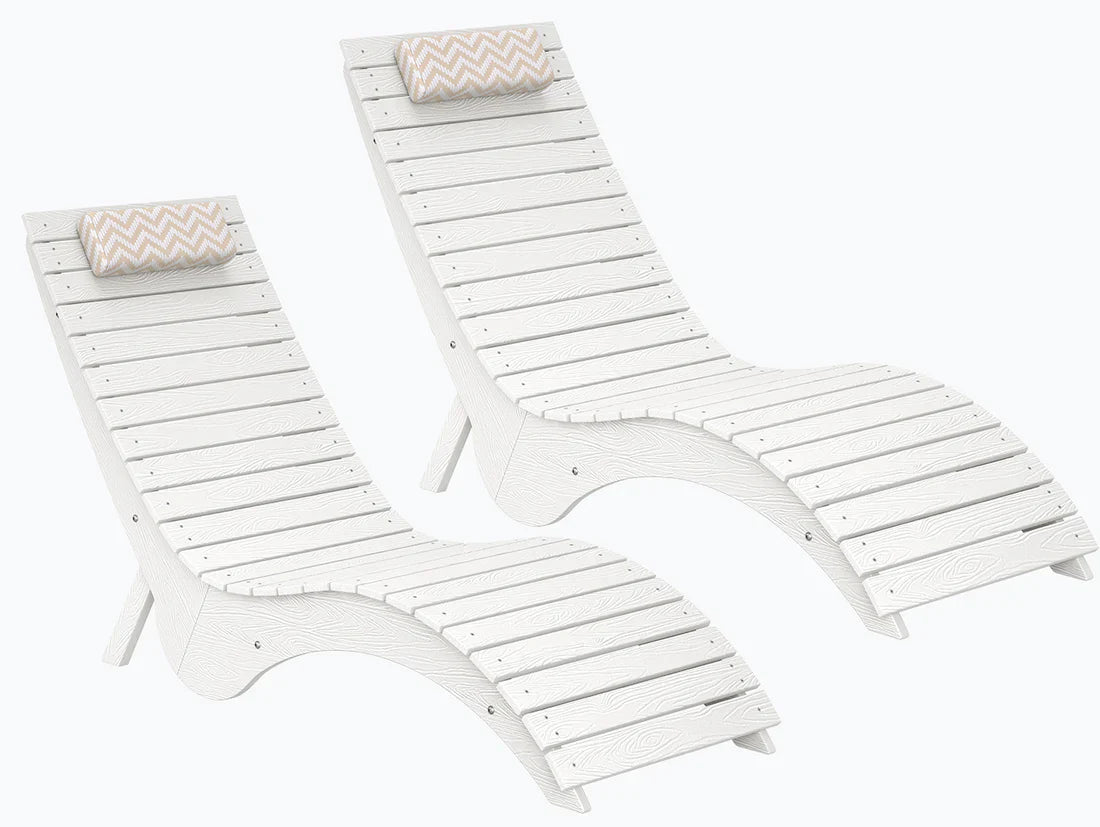 AquaCurve™ AquaWave Sun Shelf Chairs for In-Pool Use
