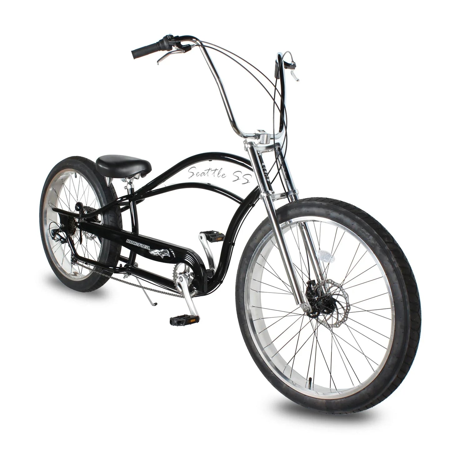 Micargi Seattle SS 7sp 26" Beach Chopper Cruiser Bike