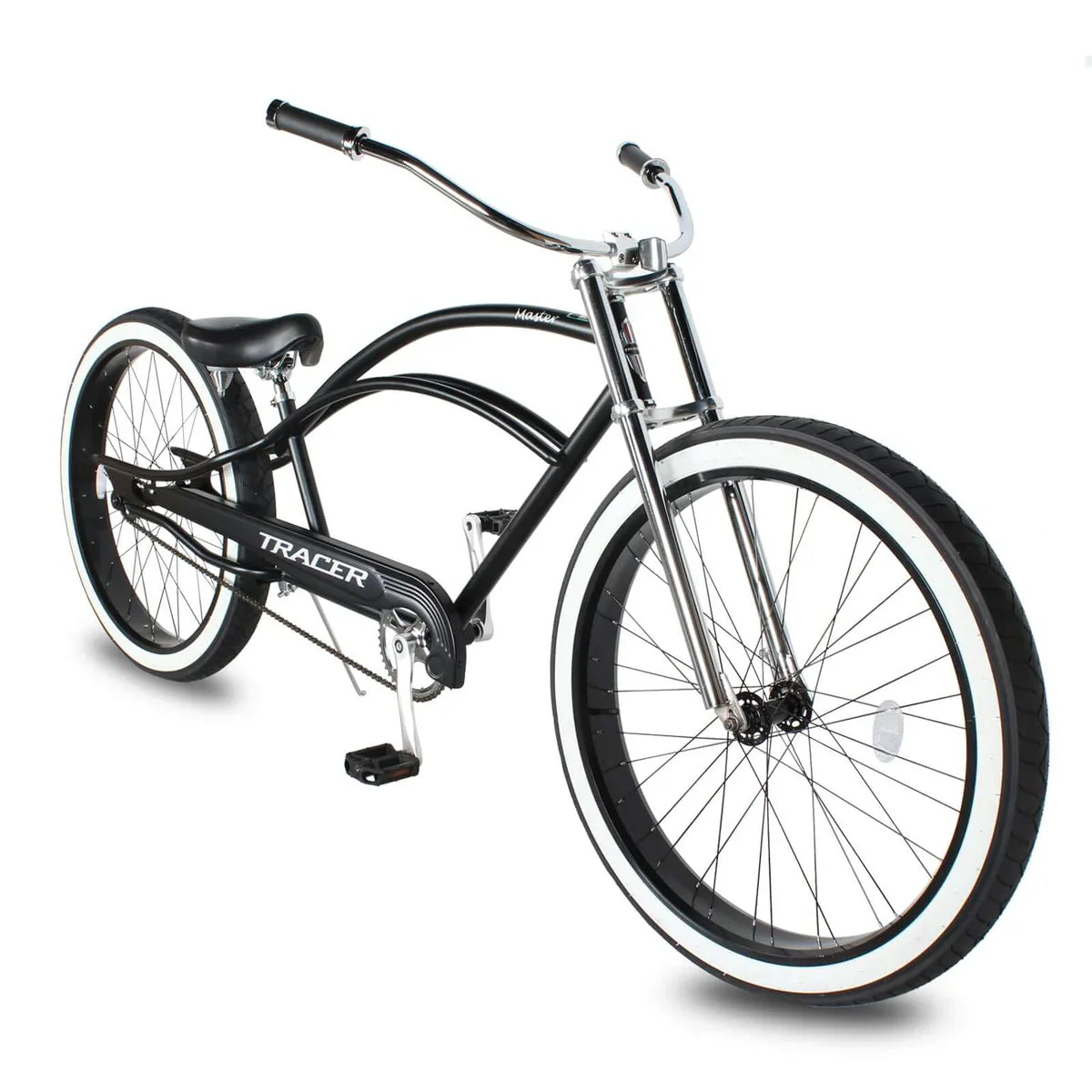Tracer Master 29" Chopper Stretch Beach Cruiser Fat Tire Bike Single-Speed