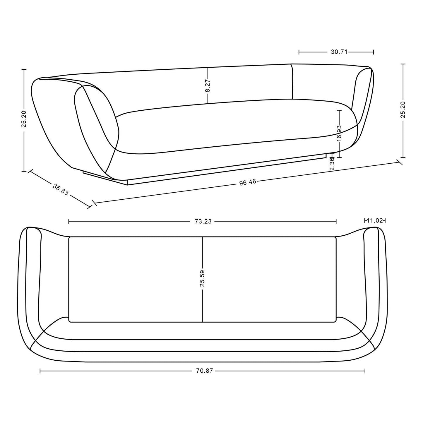 Ulka - Sofa