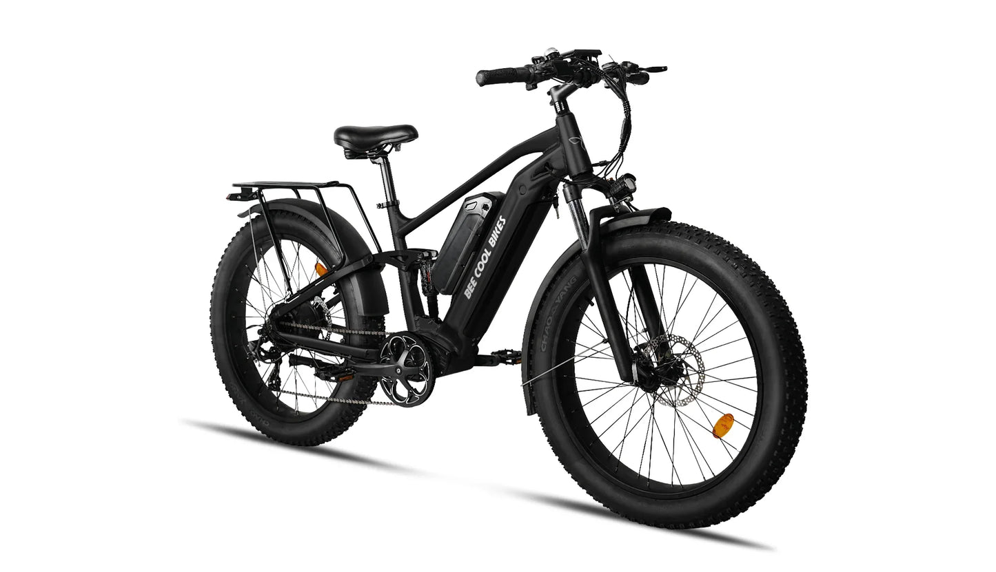 Bee Voyager Dual Batteries Soft Tail Electric Bike