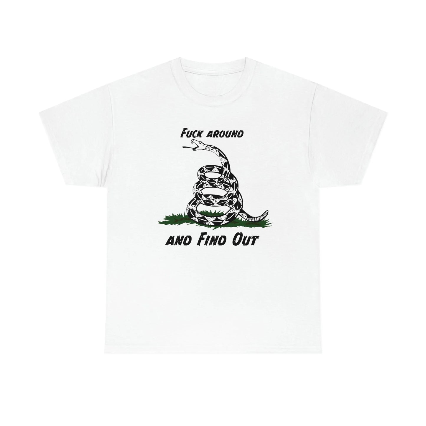 Walton & Johnson: FAFO Gadsden T-Shirt - 4LibertyShop.com