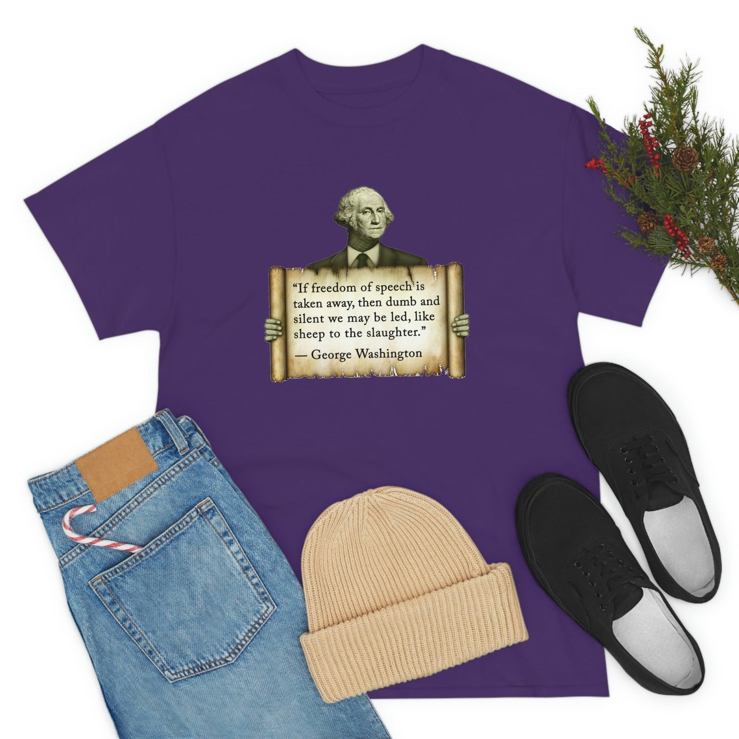 George Washington Freedom of Speech T-Shirt