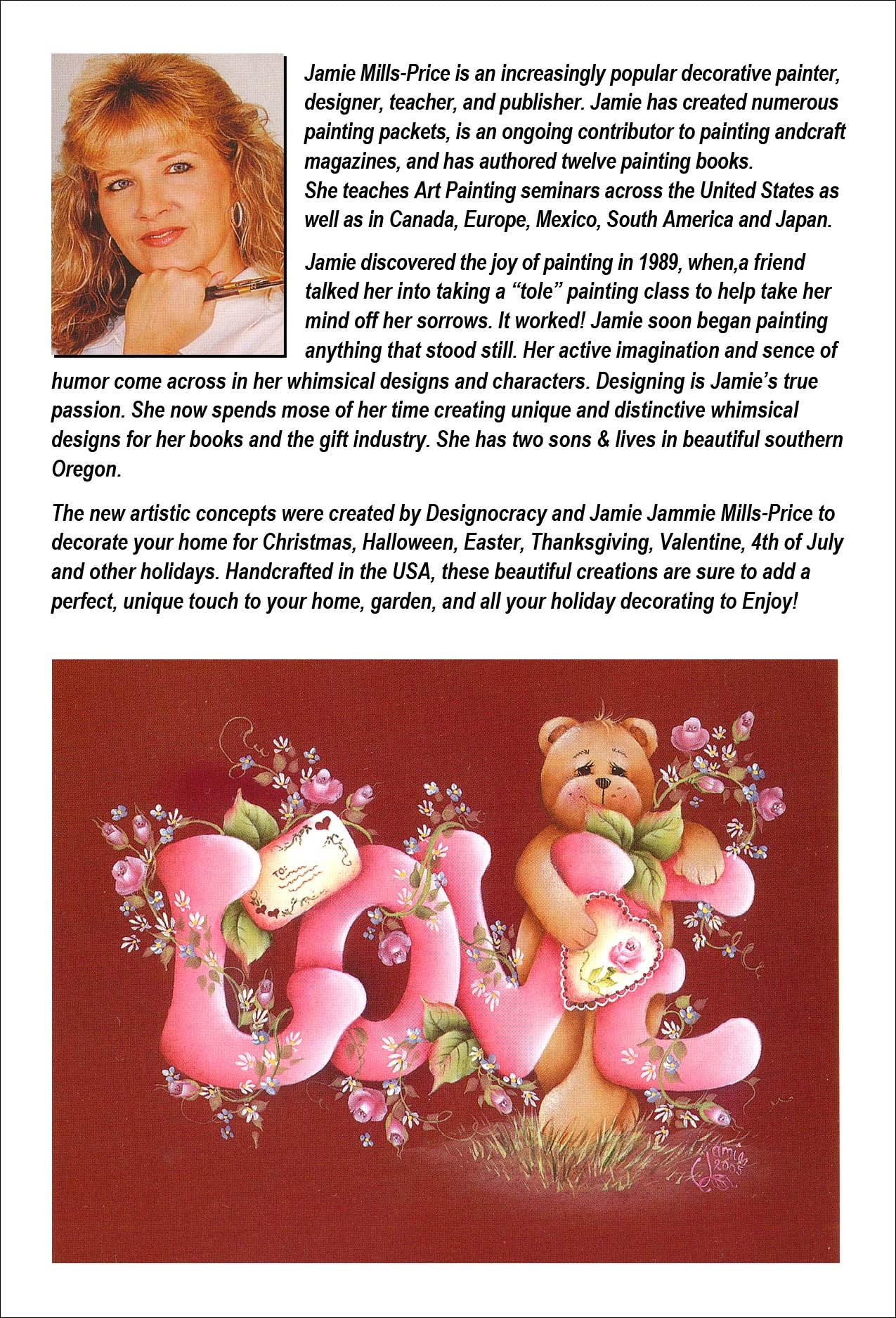 Bless my Bloomin Heart Easter Door Decor by Jamie Mills-Price - Easter Spring Decor - 8457608H