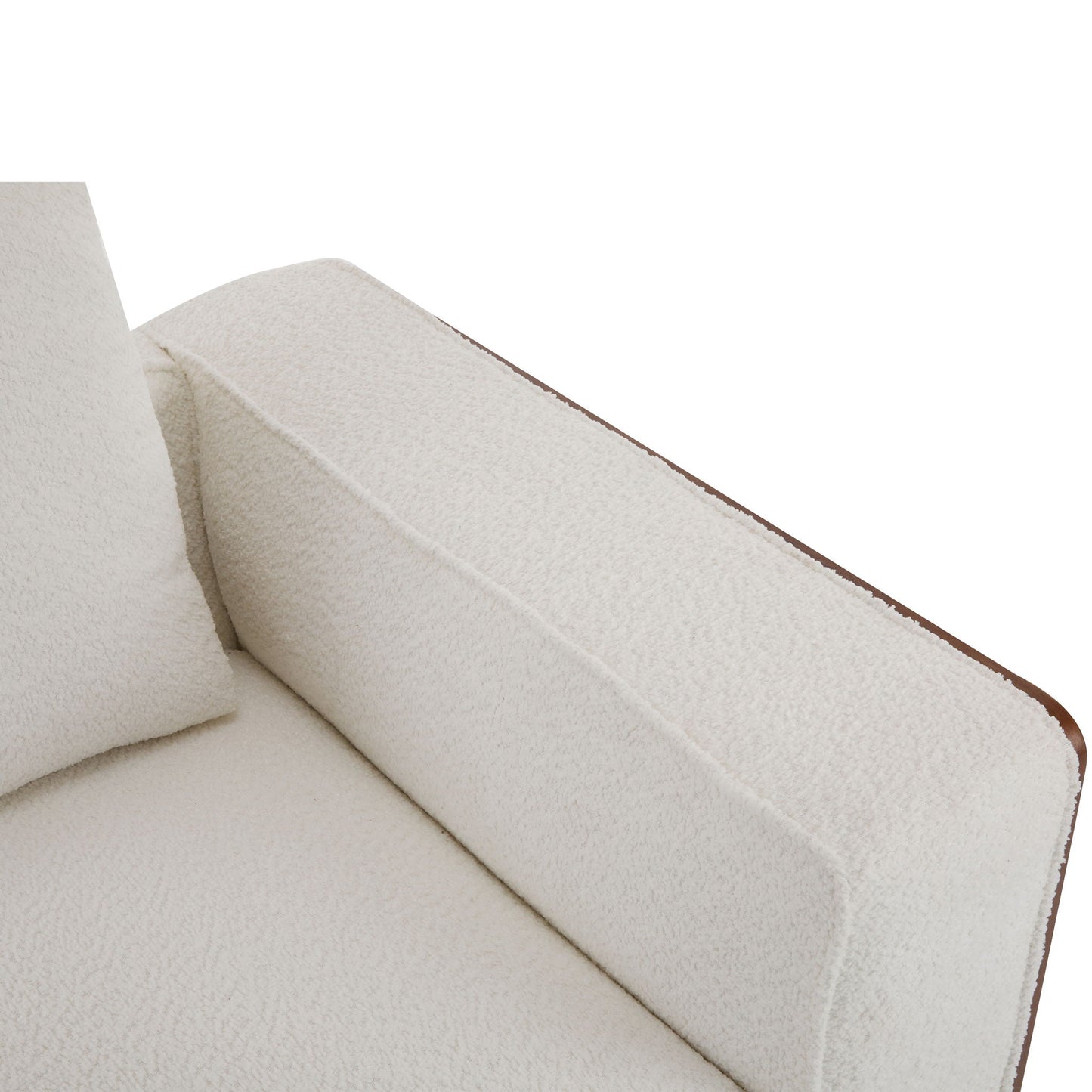 Chita Sectional Sofa 3 Seater With Light Strip - Beige