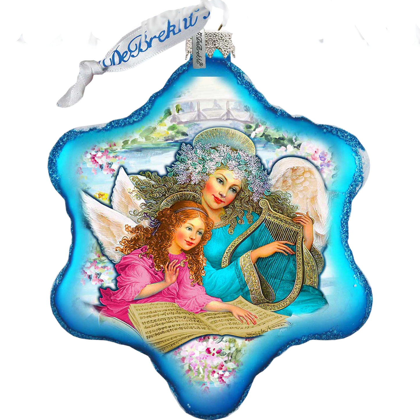 Sisterhood Glass Ornament by Strelkina at G. DeBrekht - Christmas Decor - 754-041