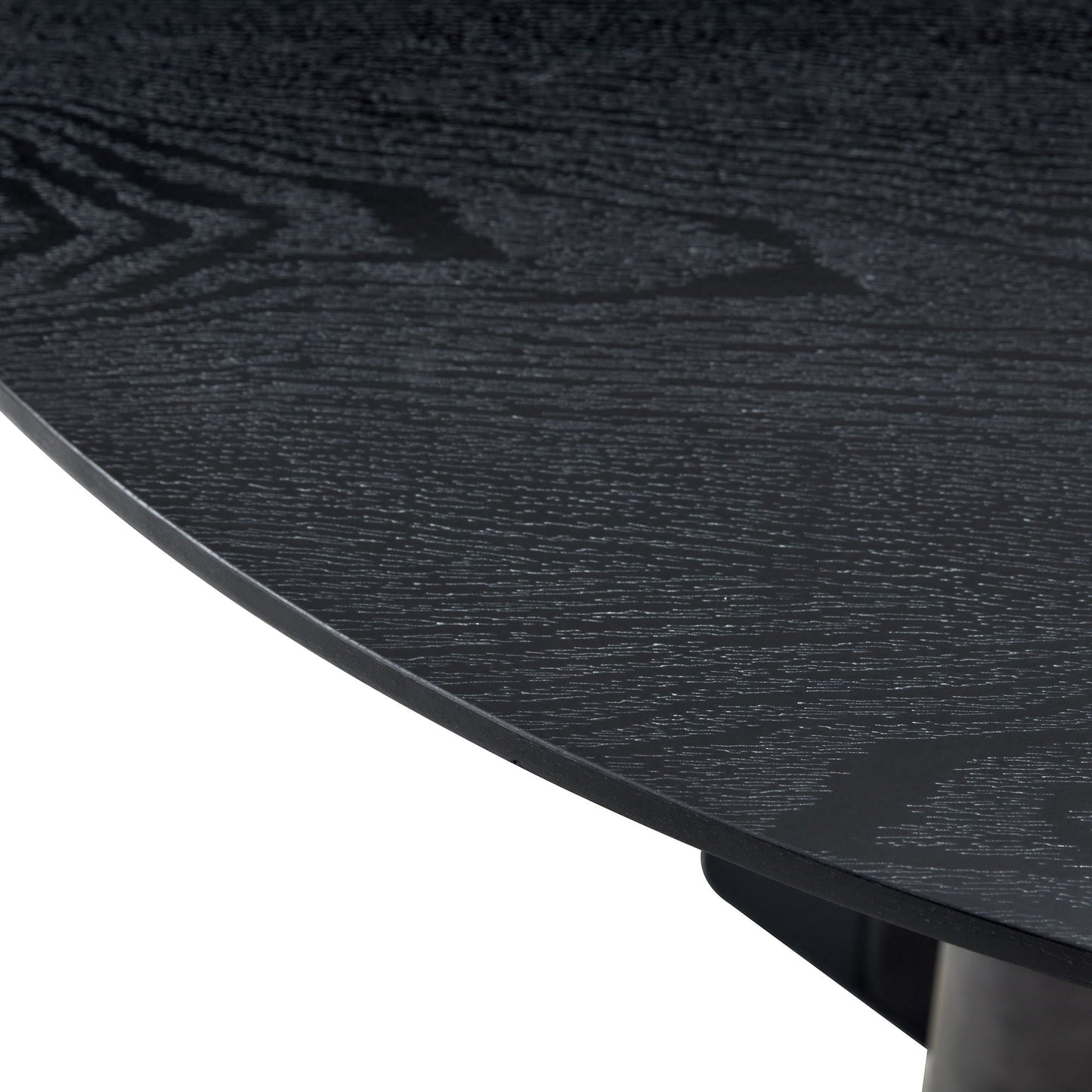 Round Dining Table With Cross Base, Modern Home Furniture