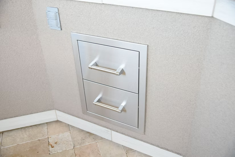 Outdoor Kitchen Stainless Steel Drawer