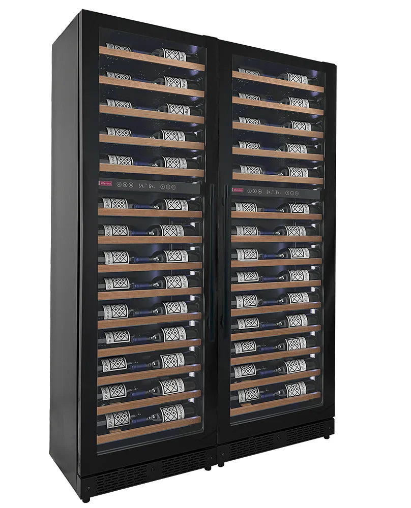 Allavino Reserva Series 134 Bottle Shallow Side-by-Side Wine Refrigerators