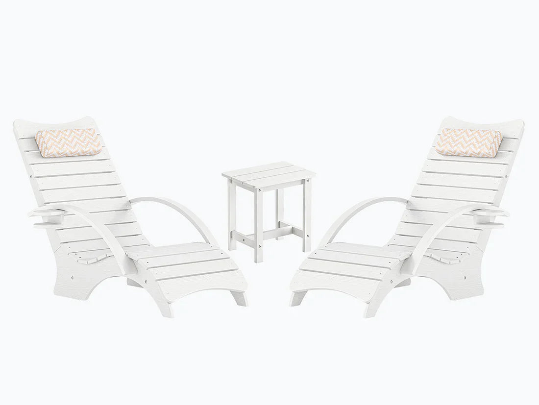 AquaCurve™ AquaWave In-Pool Lounge Chair with Armrests & Cup Holder for Tanning Ledge and Sun Shelf
