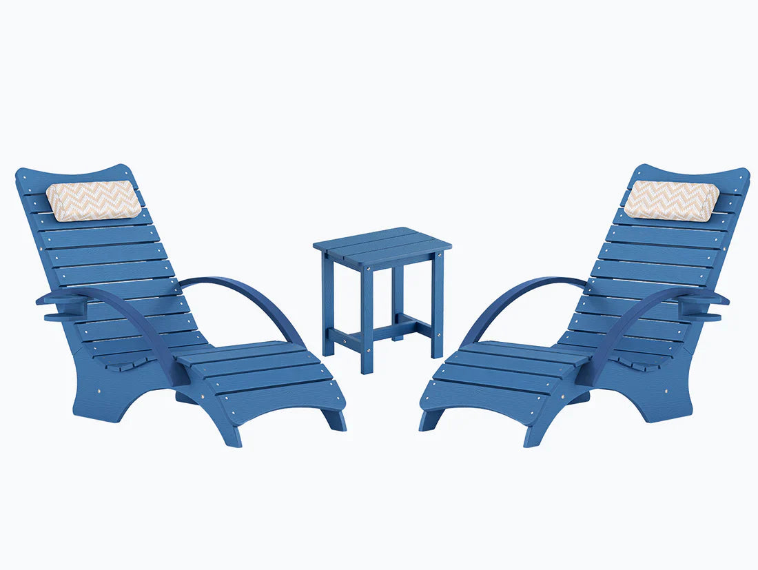 AquaCurve™ AquaWave In-Pool Lounge Chair with Armrests & Cup Holder for Tanning Ledge and Sun Shelf