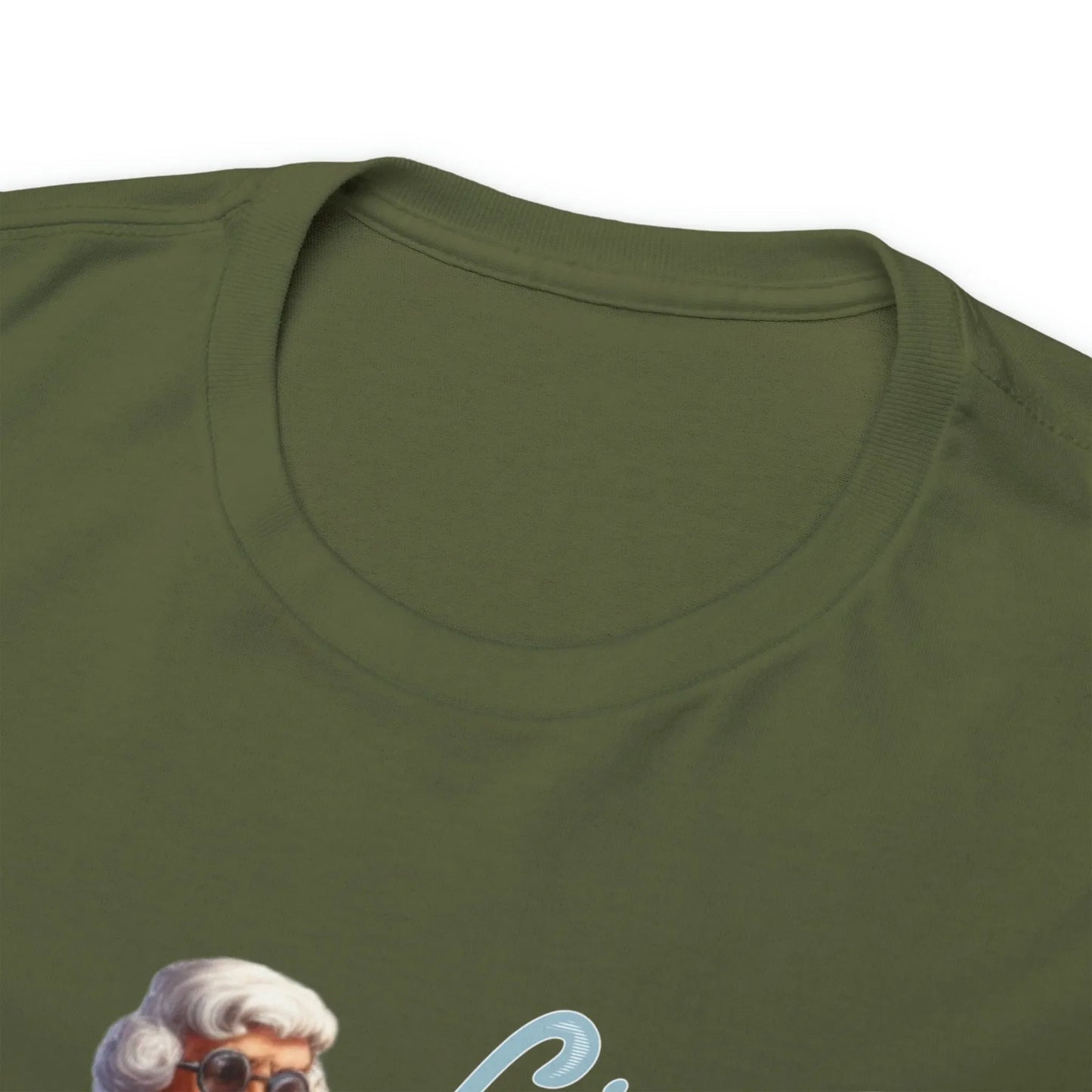 Thomas Jefferson Live Free or Grill Unisex Heavy Cotton Tee